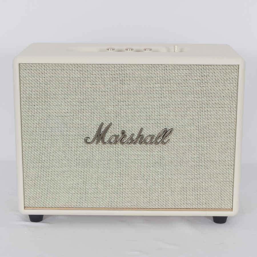 ボーナスストア+5％【美品】Marshall ワイヤレススピーカー Woburn III クリーム ワイヤレス Bluetooth スピーカー マーシャル 本体 |  | 01