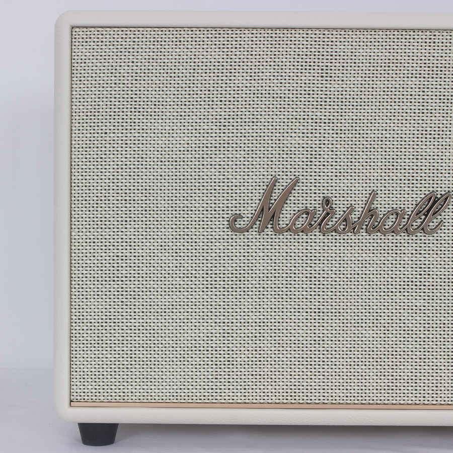 ボーナスストア+5％【美品】Marshall ワイヤレススピーカー Woburn III クリーム ワイヤレス Bluetooth スピーカー マーシャル 本体 |  | 02