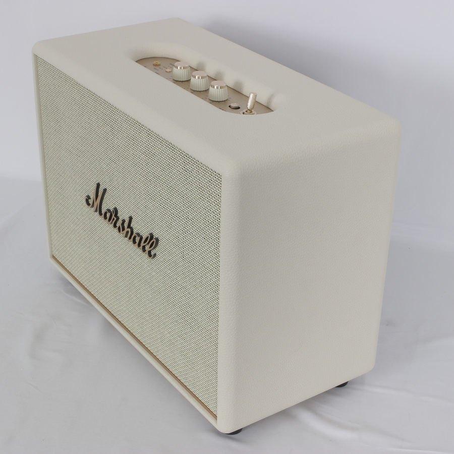 ボーナスストア+5％【美品】Marshall ワイヤレススピーカー Woburn III クリーム ワイヤレス Bluetooth スピーカー マーシャル 本体 |  | 05