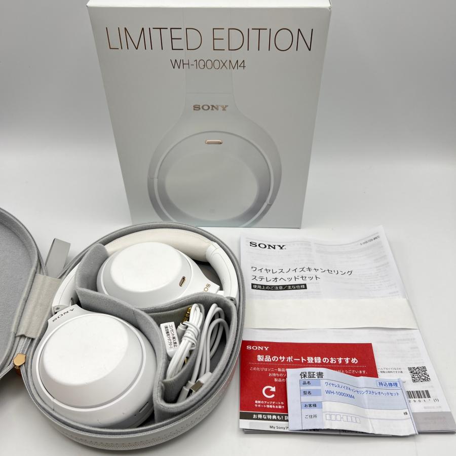 <新品イヤーパッド！>SONY WH-1000XM4（サイレントホワイト） 新品イヤーパッド！SONY WH-1000XM4（サイレントホワイト） 【公式通販】