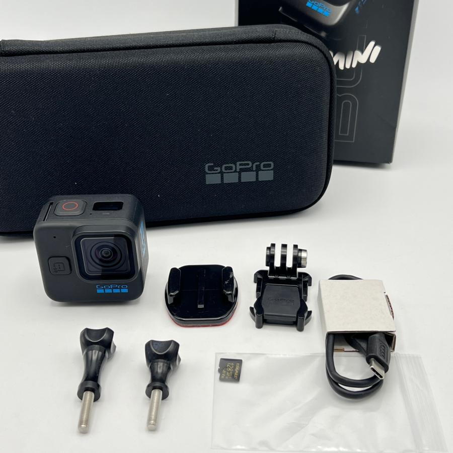 ボーナスストア+5％【美品】GoPro HERO11 Black Mini CHDHF-111-FW アクションカメラ ウェアラブルカメラ ゴープロ ヒーロー 本体 | 