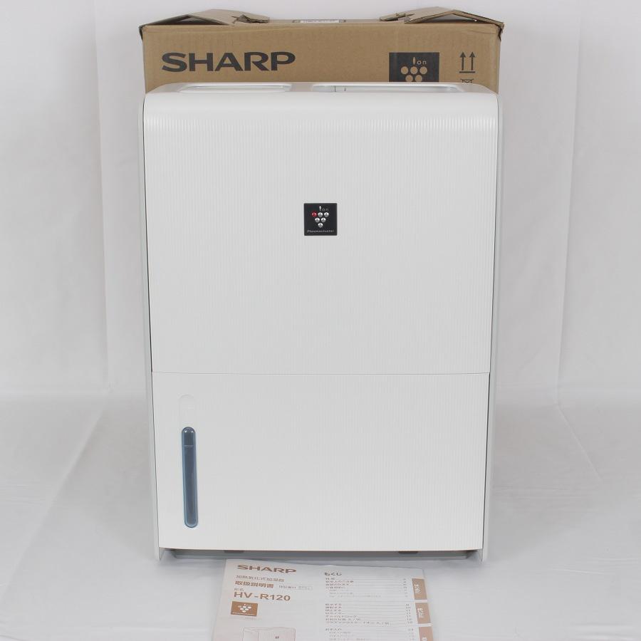 【ボーナスストア+5％】シャープ HV-R120-W ホワイト プラズマクラスター 25000 ハイブリッド式加湿器 SHARP 本体 | 