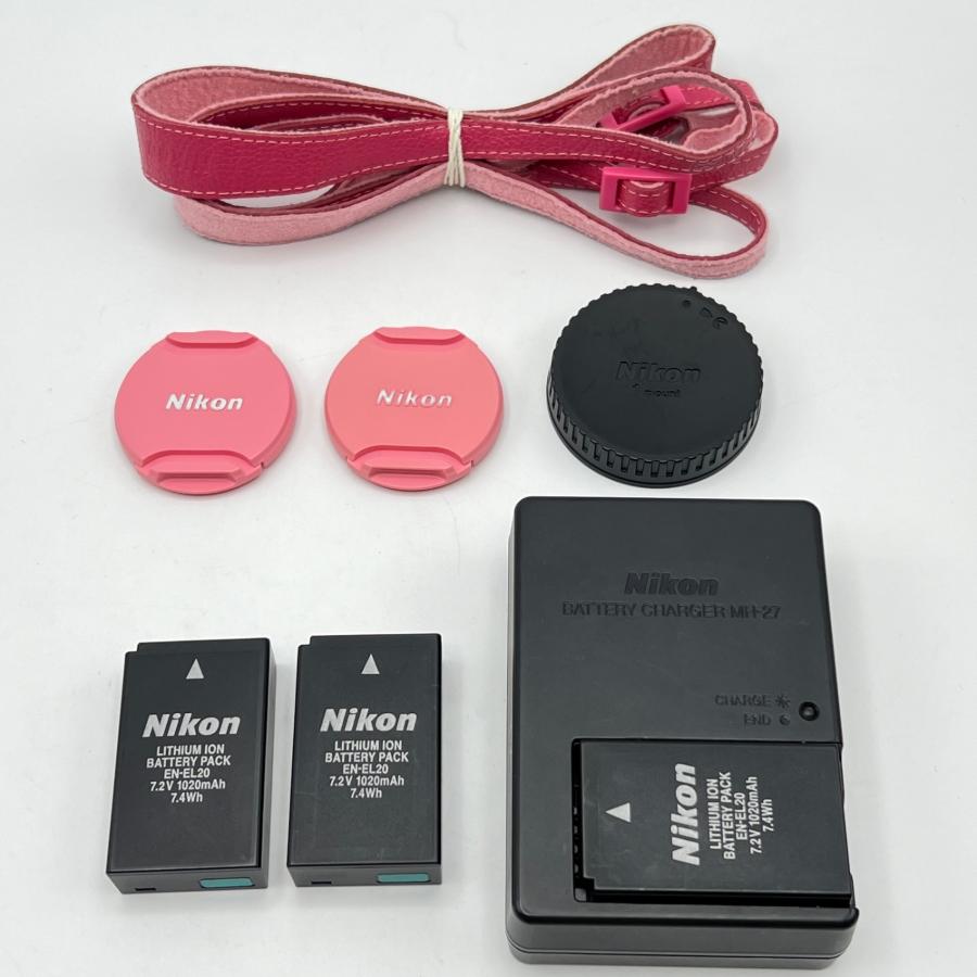 ボーナスストア+5％】Nikon 1 J1 N1 J1WZ PK ダブルズームキット