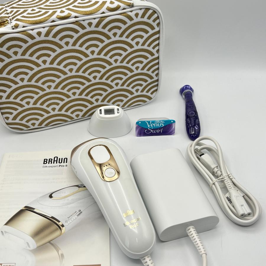ボーナスストア+5％【美品】ブラウン シルクエキスパート Pro5 PL-5137 脱毛器 BRAUN 本体 | 