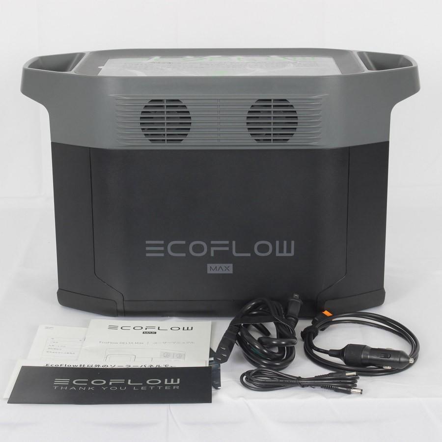 ボーナスストア+5％【美品】EcoFlow DELTA Max 2000 EFD310 ポータブル 