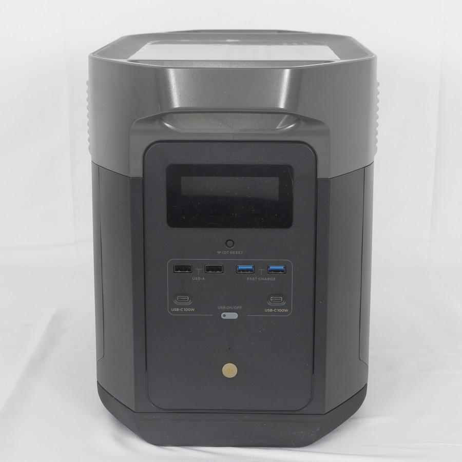 ボーナスストア+5％【美品】EcoFlow DELTA MAX 1600 EFD311 ポータブル