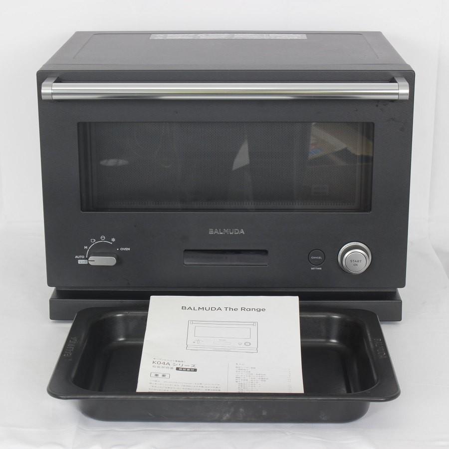 ボーナスストア+5％】BALMUDA The Range K04A-BK 18L 電子レンジ  