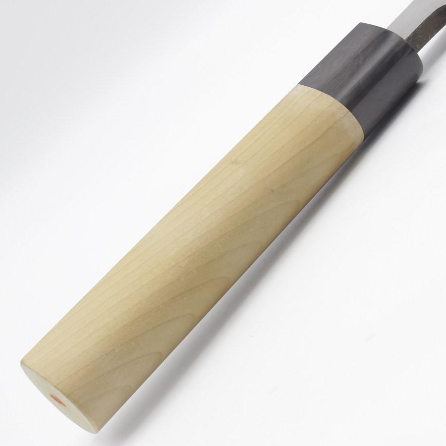 【ボーナスストア+5％】新品正本総本店 本霞 玉白鋼 出刃包丁 KS2024 八寸 栗型柄 刃渡り約240mm 和包丁 |  | 01