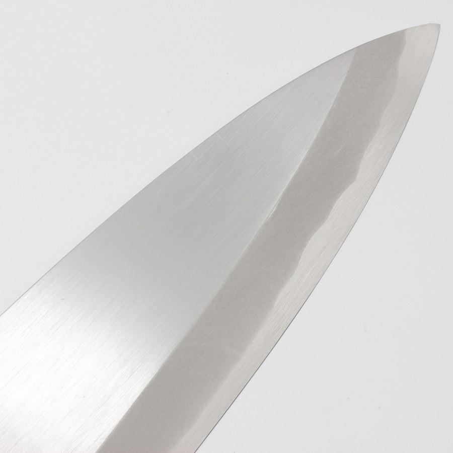 【ボーナスストア+5％】新品正本総本店 本霞 玉白鋼 出刃包丁 KS2024 八寸 栗型柄 刃渡り約240mm 和包丁 |  | 04