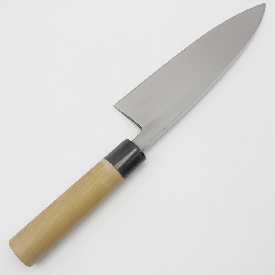 【ボーナスストア+5％】新品正本総本店 本霞 玉白鋼 出刃包丁 KS2024 八寸 栗型柄 刃渡り約240mm 和包丁 |  | 05