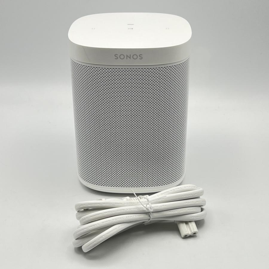 ボーナスストア+5％【美品】Sonos One SL ONESLJP1 ホワイト ワイヤレススピーカー AirPlay2対応 ホームシアターサラウンドシステム ソノス 本体 | 
