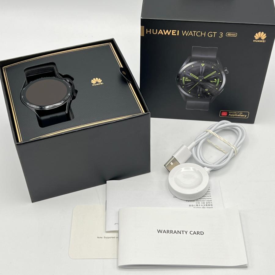 HUAWEI - [中古] HUAWEI WATCH GT3 46mm ブラック ブラック  [良い(B)] Amazon.co.jp: HUAWEI WATCH GT 3 46mm スマートウォッチ