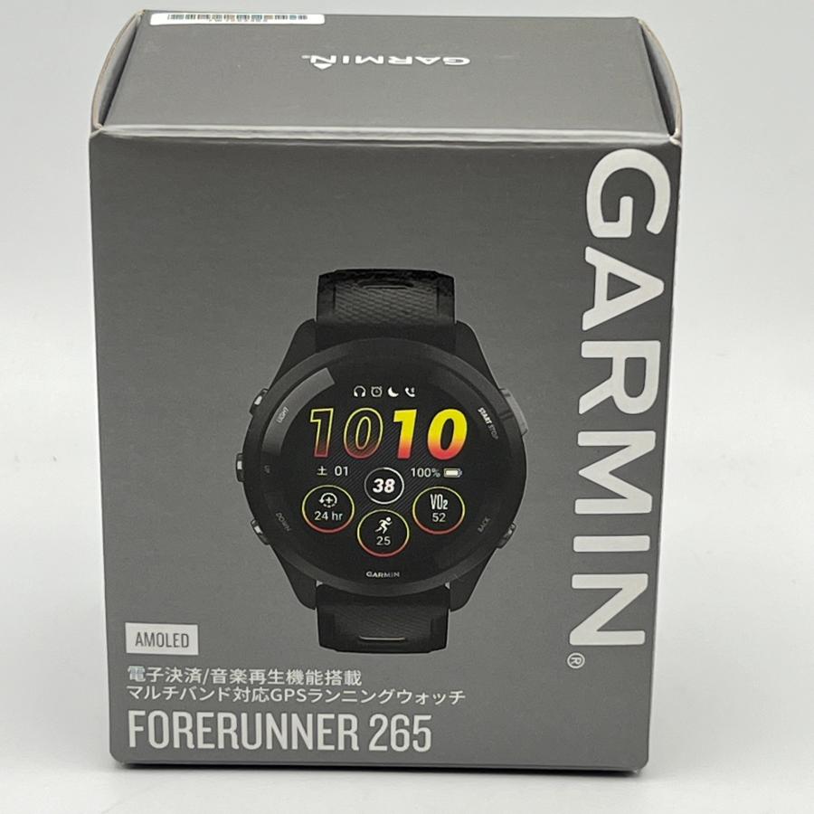 ボーナスストア+5％【美品】GARMIN Forerunner 265 Music Black