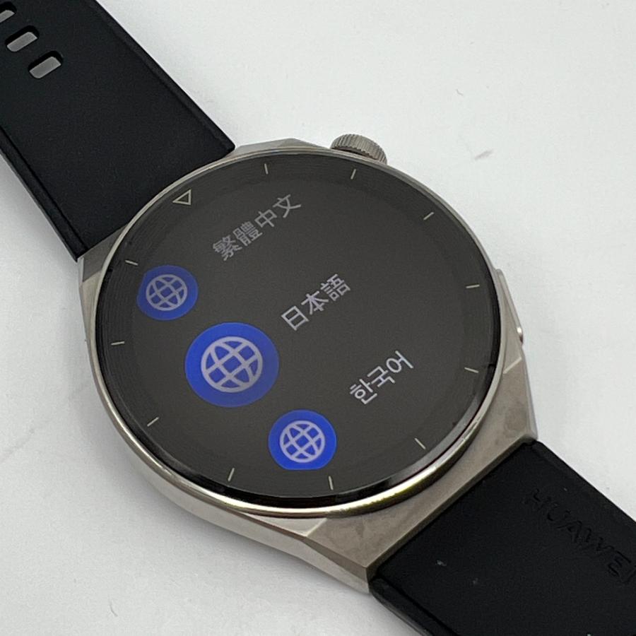 【ボーナスストア+5％】HUAWEI WATCH GT3 Pro 46mm ODN-B19 チタン アクティブモデル ブラック スマートウォッチ ファーウェイウォッチ 本体 |  | 04