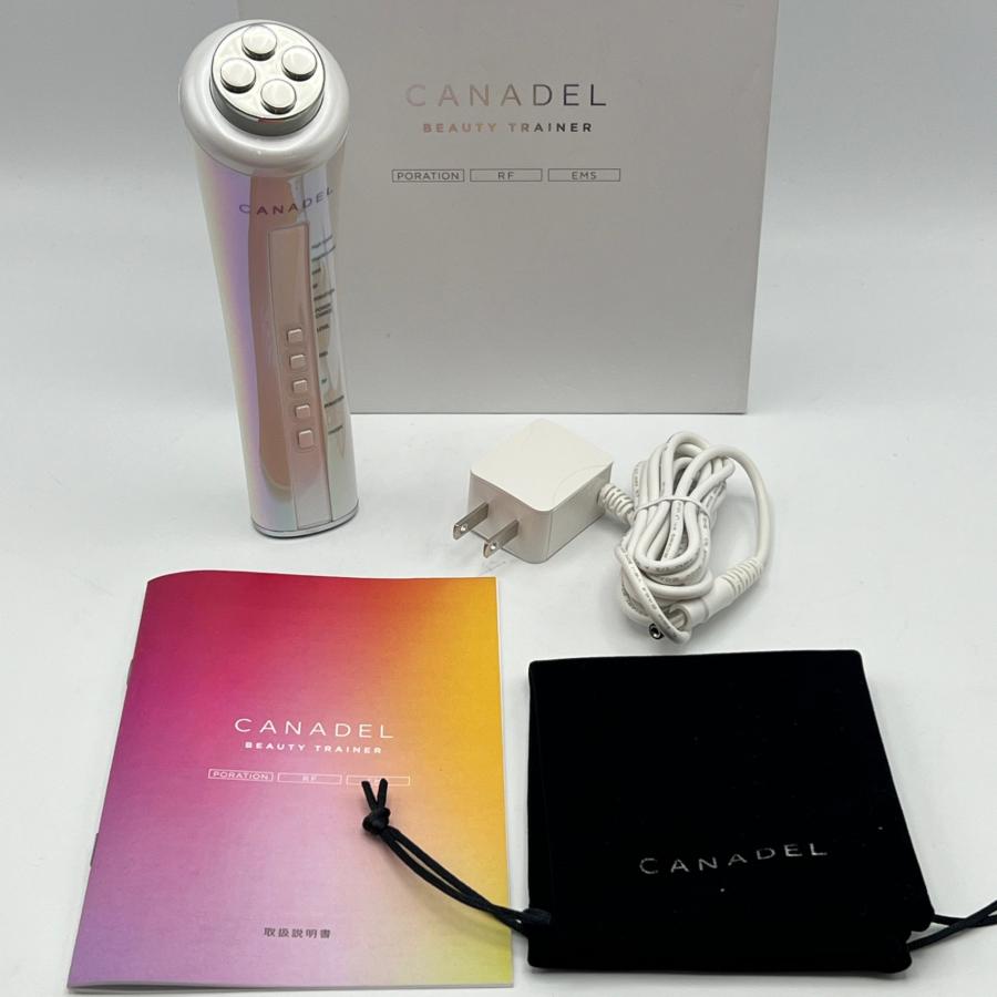 ボーナスストア+5％【美品】カナデル ビューティートレーナー CM-5-174A 家庭用美顔器 CANADEL 本体 | 