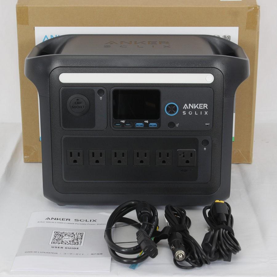 Anker Solix C1000 ブラック　ポータブル電源 1056Wh Anker Solix C1000 Portable Power Station with Anker Solix