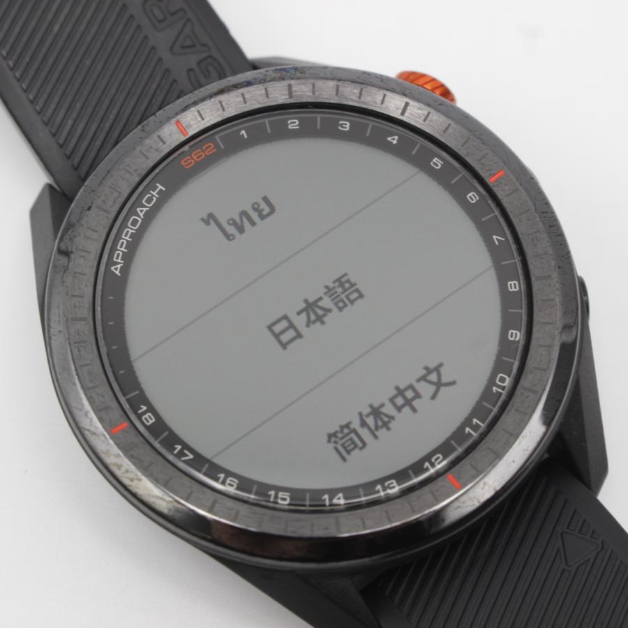 ボーナスストア+5％【美品】GARMIN Approach S62 Black 010-02200-20 ゴルフナビ スマートウォッチ アプローチ ガーミン 本体 |  | 02