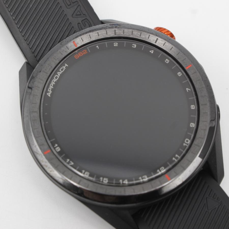 ボーナスストア+5％【美品】GARMIN Approach S62 Black 010-02200-20 ゴルフナビ スマートウォッチ アプローチ ガーミン 本体 |  | 03