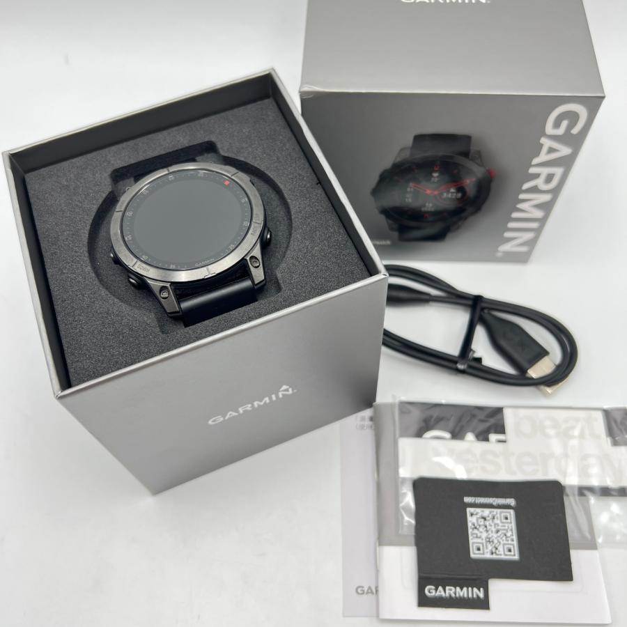 ボーナスストア+5％】GARMIN epix Sapphire Carbon Gray DLC Ti/Black 