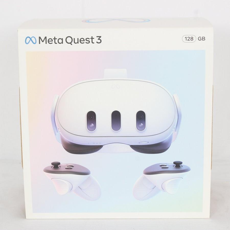 ボーナスストア+5％【美品】Meta Quest 3 128GB VR ヘッドマウント 