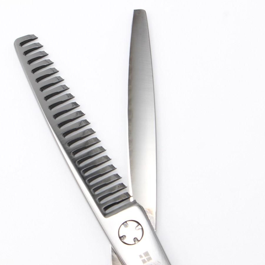 ボーナスストア+5％【美品】オオカワプロシザーズ J-series SG193 DLCコーティング メタルブラック セニング 5.8インチ メガネハンドル 19目3段 約25%〜30% |  | 03