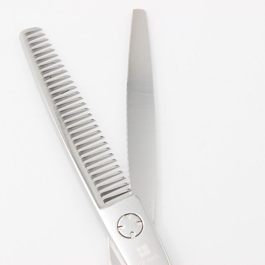 ボーナスストア+5％【美品】オオカワプロシザーズ J-series SG301 セニング 5.8インチ メガネハンドル 30目 約10%〜15% |  | 03