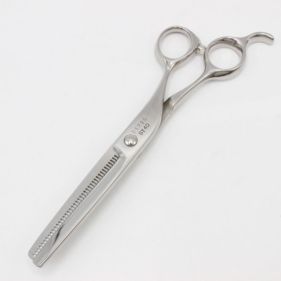 ボーナスストア+5％【美品】武芸社 ST40 セニング シザー 5.8インチ オフセットハンドル 40目U溝 約20%〜25% |  | 01