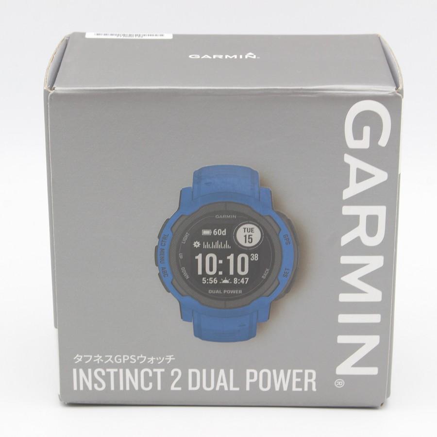 【ボーナスストア+5％】GARMIN Instinct 2 Dual Power 010-02627-46 Tidal Blue スマートウォッチ ガーミン インスティンクト デュアルパワー 本体 |  | 16