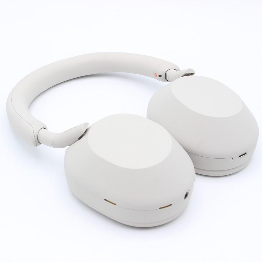 ボーナスストア+5％【美品】SONY WH-1000XM5 S プラチナシルバー ワイヤレスステレオヘッドホン ノイズキャンセリング ソニー 本体 |  | 05