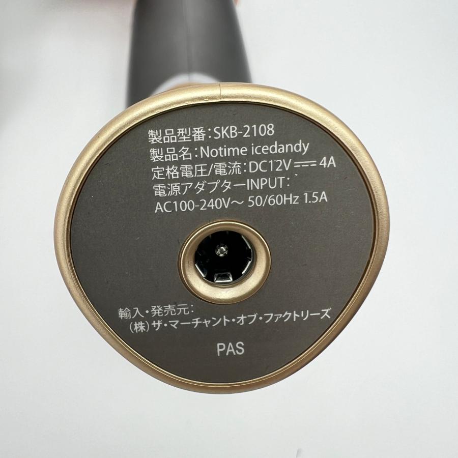 ボーナスストア+5％【美品】Notime アイスダンディ IPL光美容器 SKB