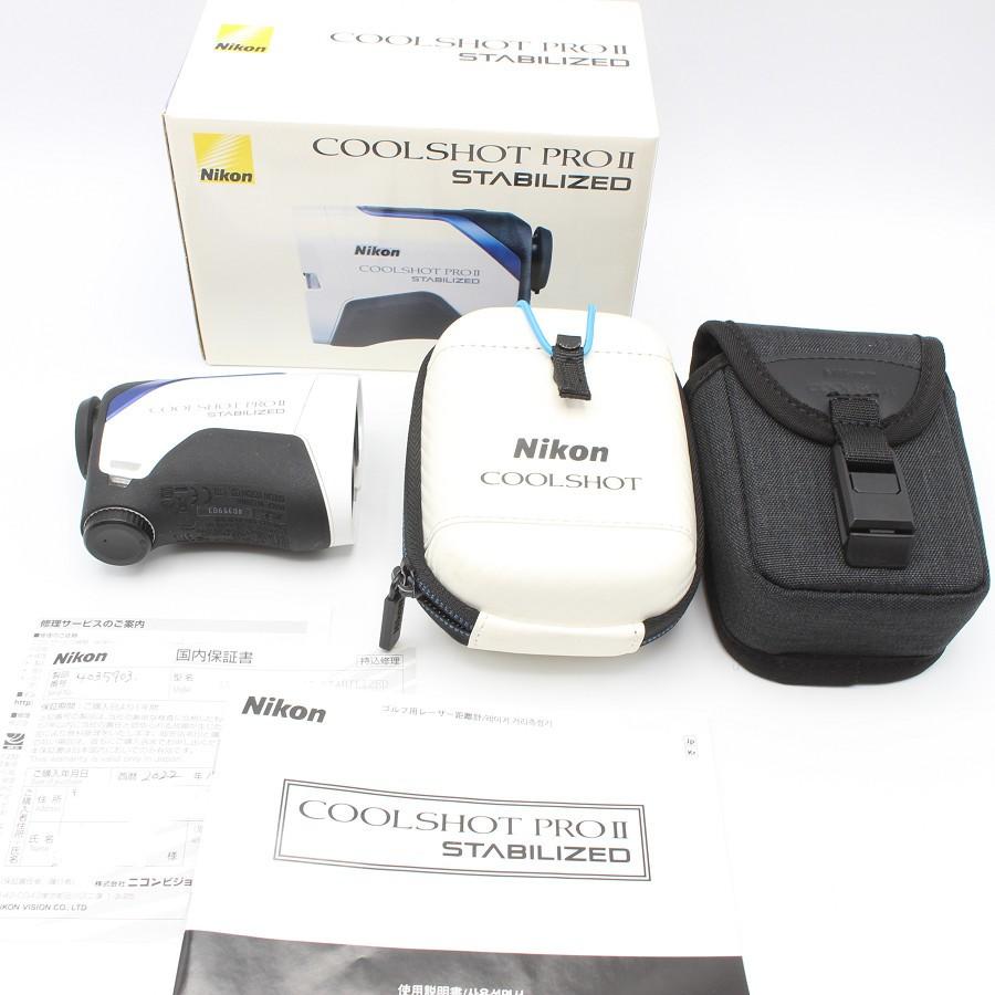 ボーナスストア+5％【美品】NIKON COOLSHOT PRO II STABILIZED