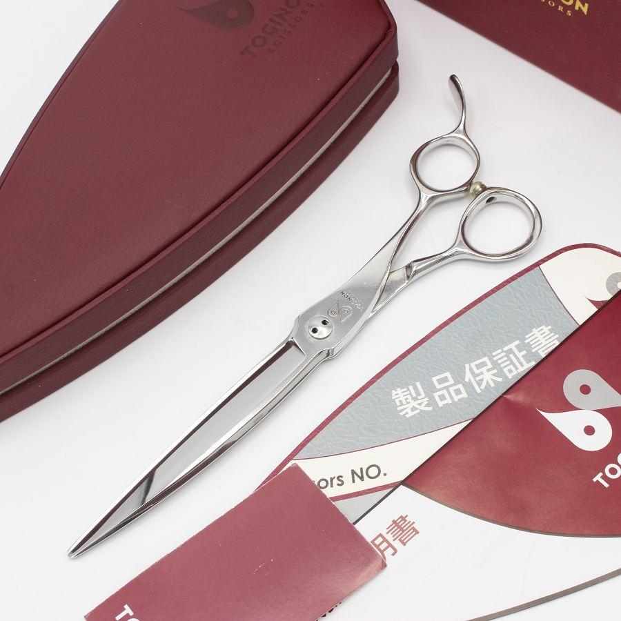 ボーナスストア+5％【美品】刃物屋トギノン シリウスタフ シャークスペシャルエッジ カットシザー 7インチ オフセットハンドル トギノン | 