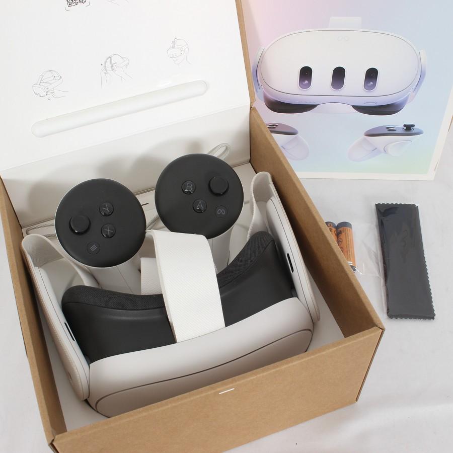 ボーナスストア+5％【美品】Meta Quest 3 128GB VR ヘッドマウント 