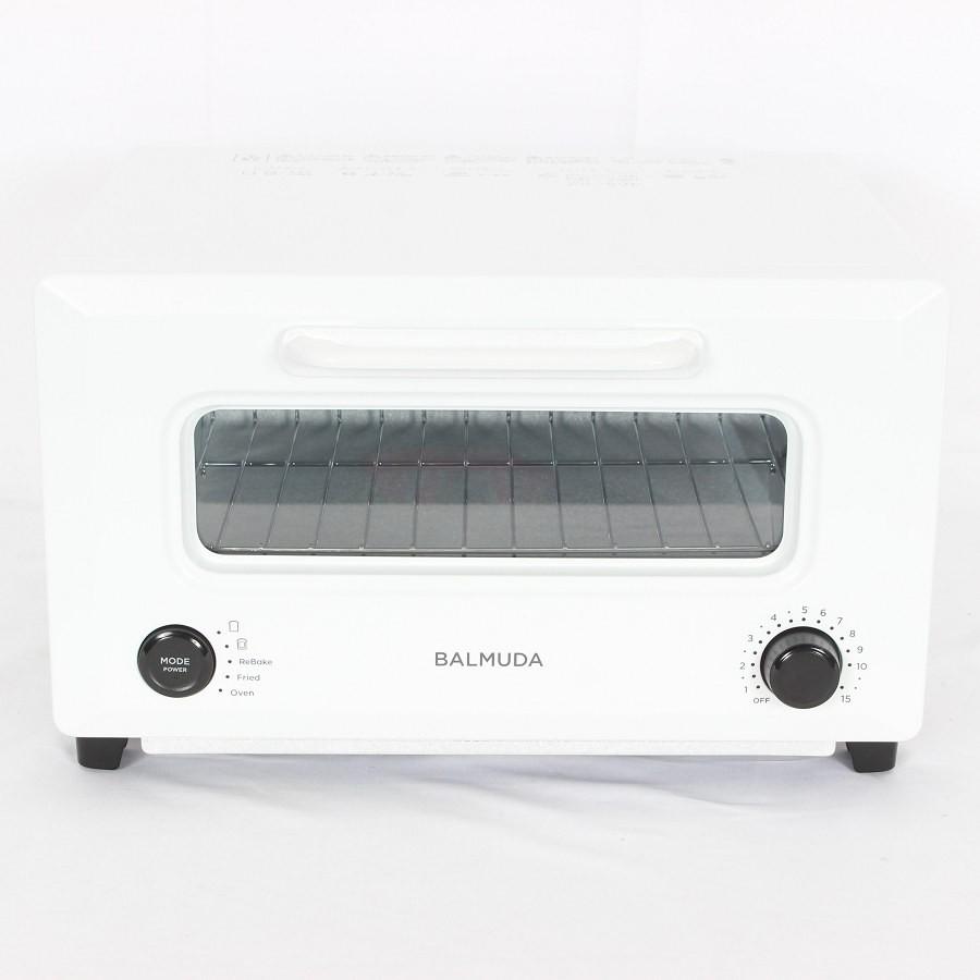 ボーナスストア+5％【美品】BALMUDA ReBaker KTT01JP-WH