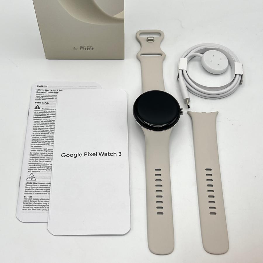 ボーナスストア+5％】Google Pixel Watch 3 Wi-Fi 45mm GA05736-US 