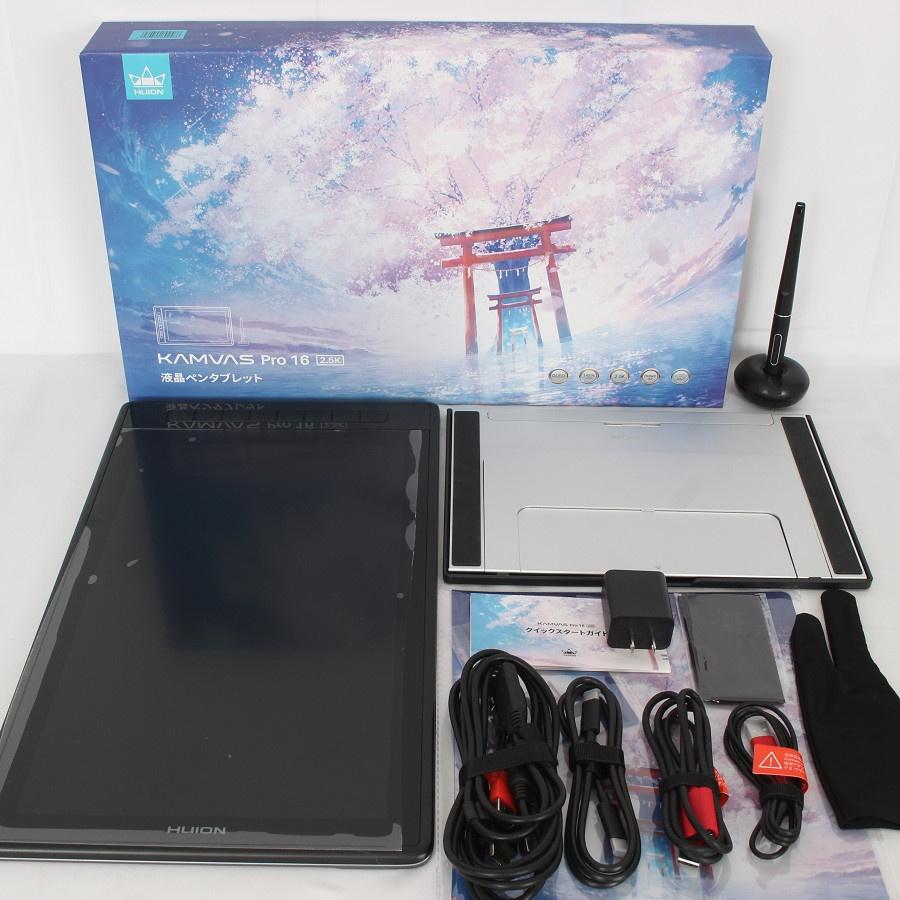 ボーナスストア+5％】HUION Kamvas Pro16 2.5k 豪華版 GT1602-JP-PSE