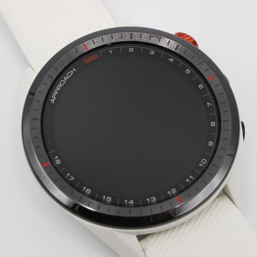 ボーナスストア+5％【美品】GARMIN Approach S62 White 010-02200-21 スマートウォッチ アプローチ ゴルフ ガーミン 本体 |  | 02