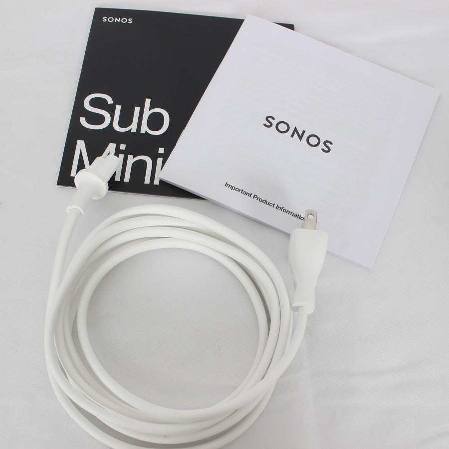 Sonos ソノス Sub Mini ワイヤレスサブウーファー ホワイト SUBM1JP1