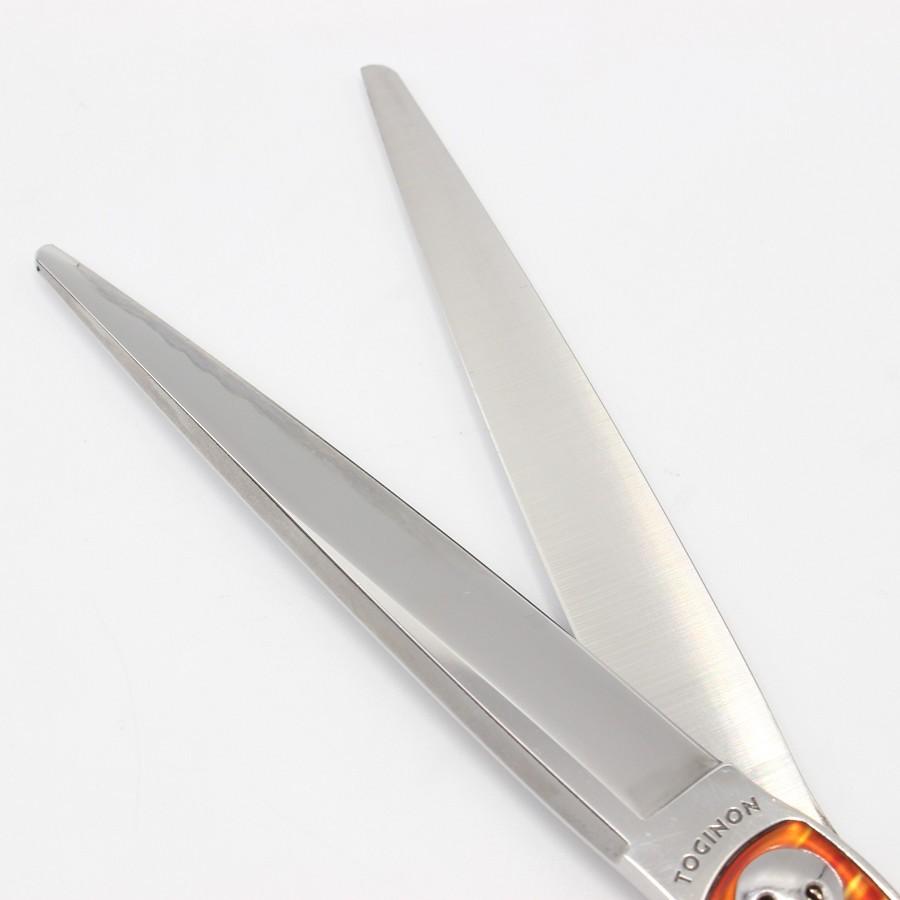 ボーナスストア+5％【美品】刃物屋トギノン クランスピリット 荒刈 カットシザー 7インチ ハマグリ刃 オフセットハンドル CLAN 7.0 |  | 03