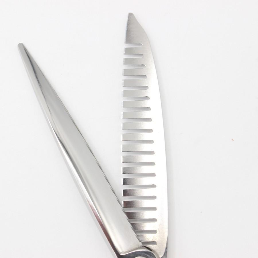 ボーナスストア+5％【美品】刃物屋トギノン シリウスダイナ セニング 6.6インチ オフセットハンドル 19目 約60% シザー |  | 03