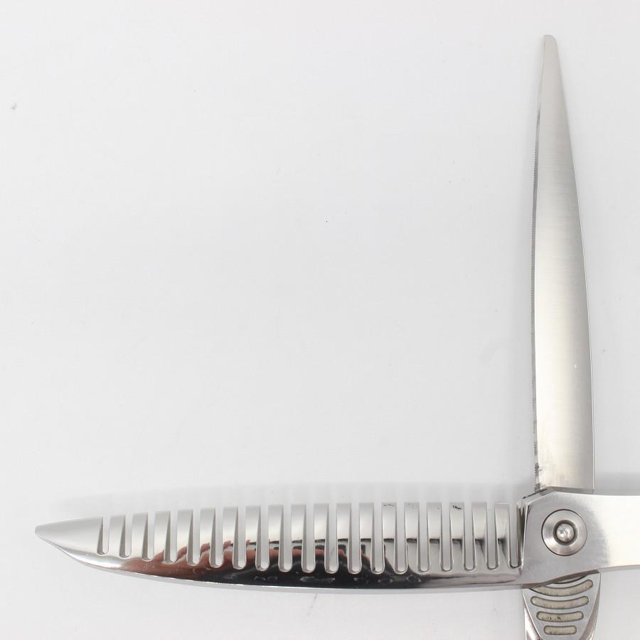 ボーナスストア+5％【美品】刃物屋トギノン シリウスダイナ セニング 6.6インチ オフセットハンドル 19目 約60% シザー |  | 04