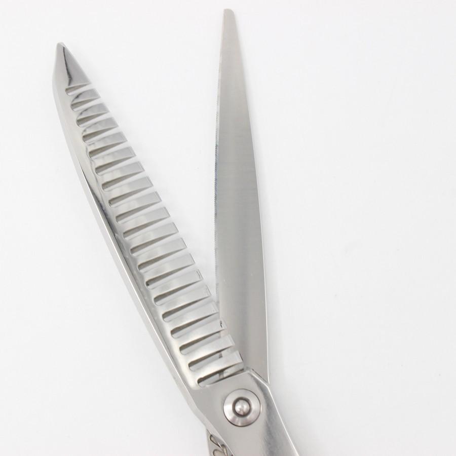 ボーナスストア+5％【美品】刃物屋トギノン シリウスダイナ セニング 6.6インチ オフセットハンドル 19目 約60% シザー |  | 05