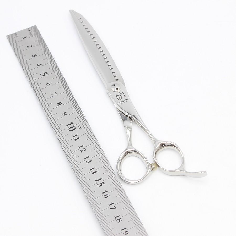 ボーナスストア+5％【美品】刃物屋トギノン シリウスダイナ セニング 6.6インチ オフセットハンドル 19目 約60% シザー |  | 09