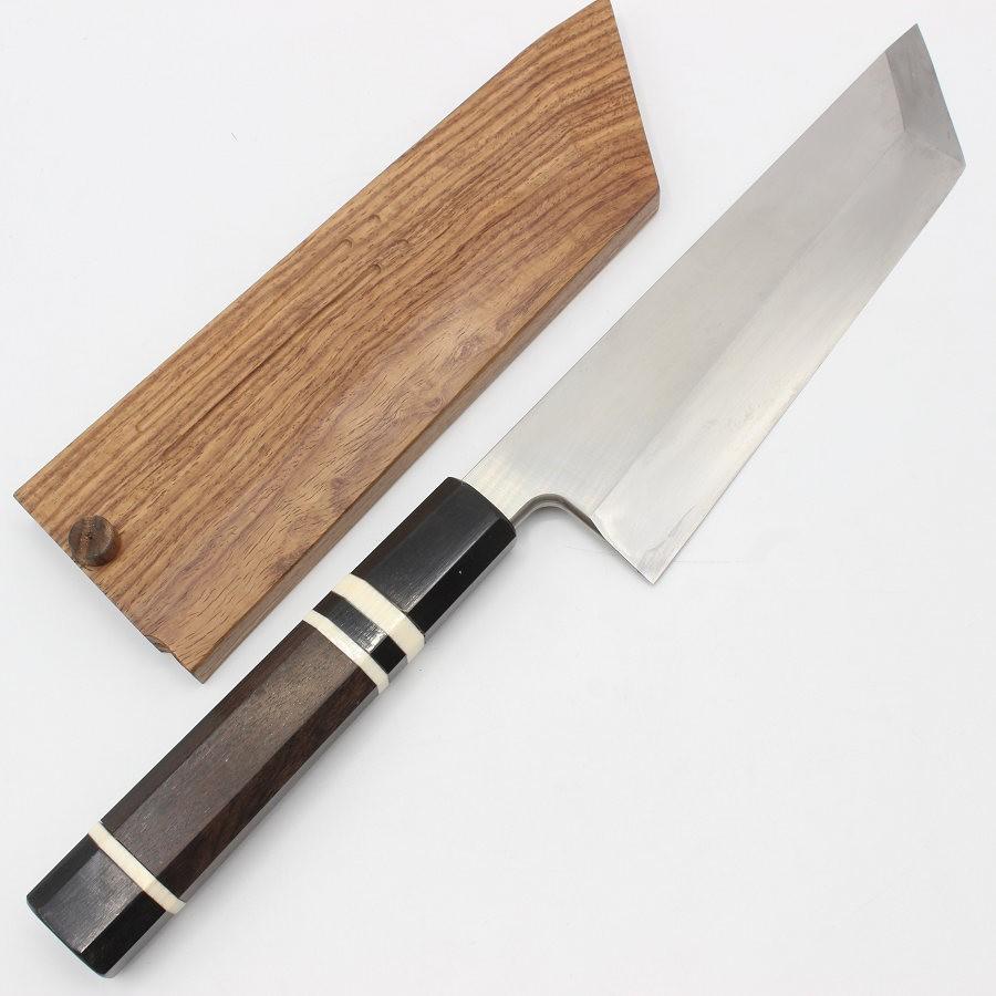 【ボーナスストア+5％】梵静刃物 鰻裂き包丁 六寸 八角柄 刃渡り約180mm 和包丁 うなぎ | 