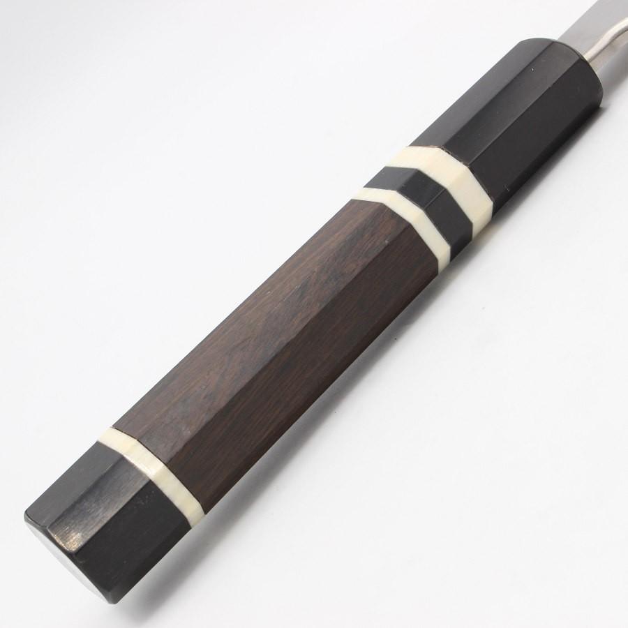 【ボーナスストア+5％】梵静刃物 鰻裂き包丁 六寸 八角柄 刃渡り約180mm 和包丁 うなぎ |  | 01