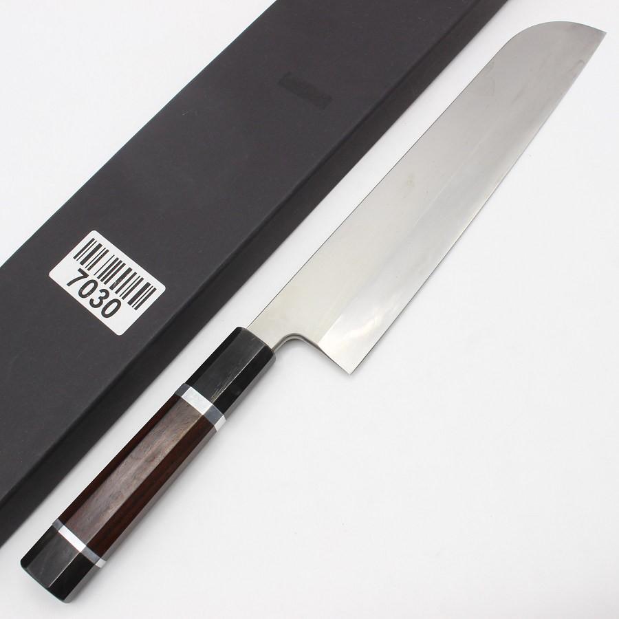 【ボーナスストア+5％】梵静刃物 鎌形薄刃包丁 八寸半 八角柄 刃渡り約255mm 和包丁 | 