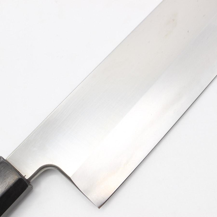 【ボーナスストア+5％】梵静刃物 鎌形薄刃包丁 八寸半 八角柄 刃渡り約255mm 和包丁 |  | 03