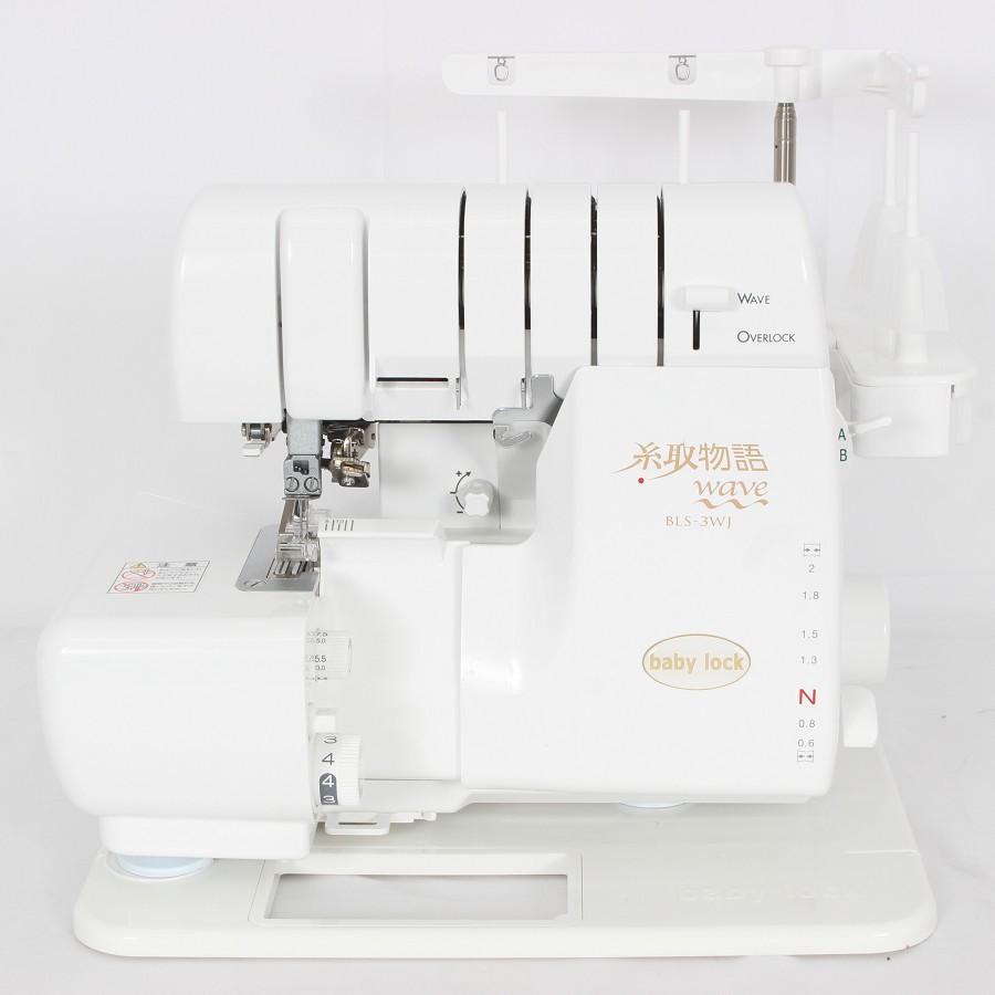 ボーナスストア+5％【美品】ベビーロック 糸取物語 BLS-3WJ 2本針4本糸