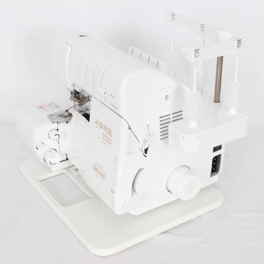 ボーナスストア+5％【美品】ベビーロック 糸取物語 BLS-3WJ 2本針4本糸 