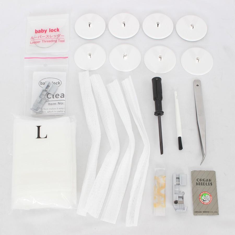 ボーナスストア+5％【美品】ベビーロック 糸取物語 BLS-3WJ 2本針4本糸